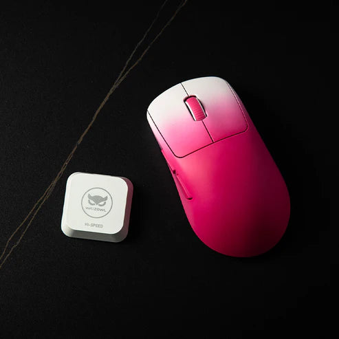 WAIZOWL OGM Pro V2 Wireless Gaming Mouse, 2.4G/BT/Wired TrI-Mode, PAW3950 Sensor, 49g Lightweight, 8K Polling Rate, Max 26K DPI, Right-Handed Ergonomic Design