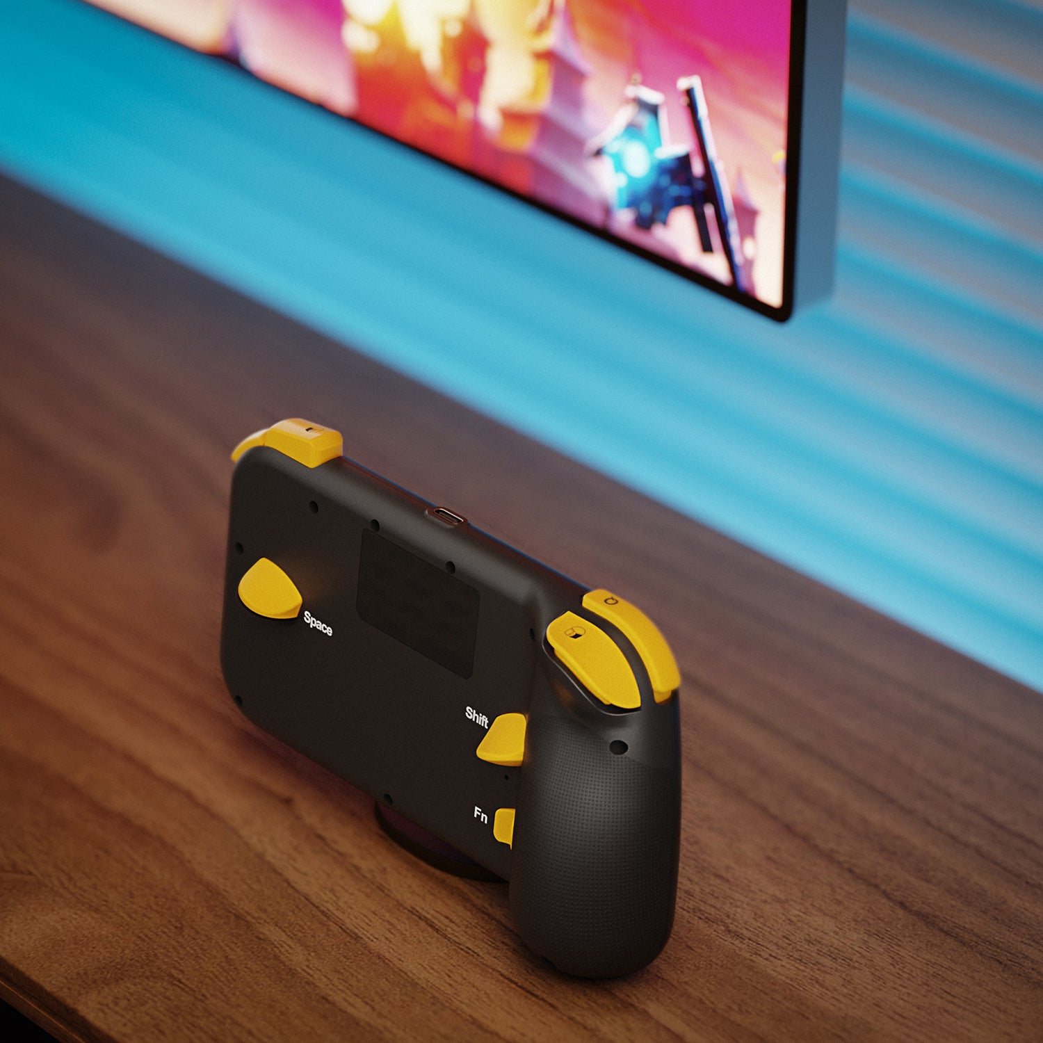 IFYOO GTP01 2.4G Wireless Gaming Touchpad with Gyro, Keyboard and Mouse with Trackpad Function Game Controller Gamepad Shape for Xbox Series X/S, Xbox One, PS5, PS4, Steam, PC Windows 11 10