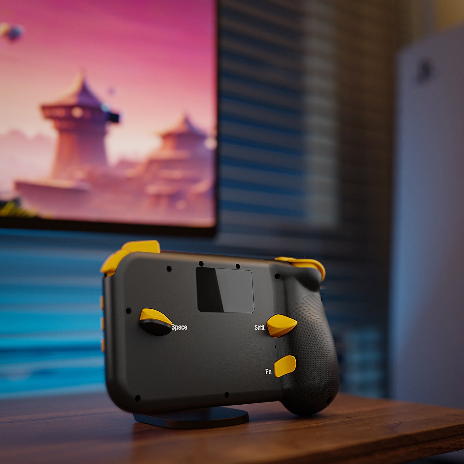 IFYOO GTP01 2.4G Wireless Gaming Touchpad with Gyro, Keyboard and Mouse with Trackpad Function Game Controller Gamepad Shape for Xbox Series X/S, Xbox One, PS5, PS4, Steam, PC Windows 11 10