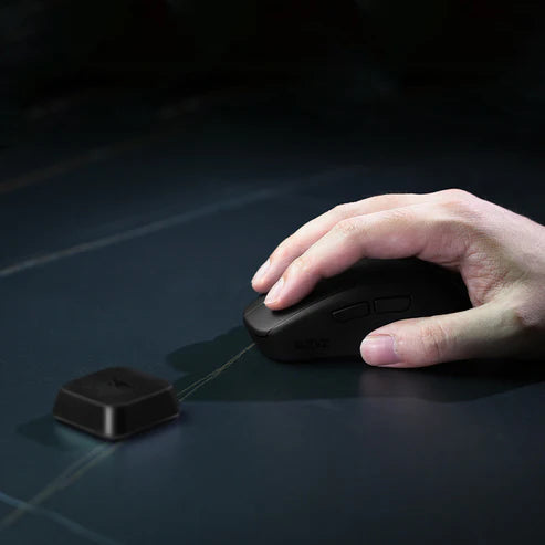 WAIZOWL OGM Pro V2 Wireless Gaming Mouse, 2.4G/BT/Wired TrI-Mode, PAW3950 Sensor, 49g Lightweight, 8K Polling Rate, Max 26K DPI, Right-Handed Ergonomic Design