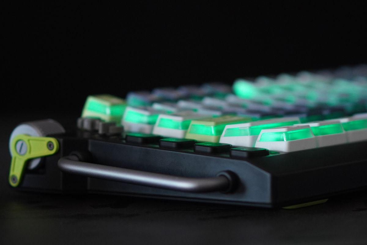 CAPXXX Remodeling Plan PBT Keycap Set, Gradient L-shaped Translucent PBT 5 Sided Dye-Sublimated, for Mechanical Keyboard