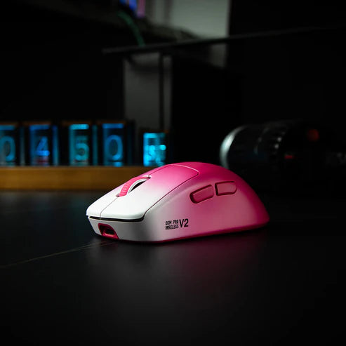 WAIZOWL OGM Pro V2 Wireless Gaming Mouse, 2.4G/BT/Wired TrI-Mode, PAW3950 Sensor, 49g Lightweight, 8K Polling Rate, Max 26K DPI, Right-Handed Ergonomic Design